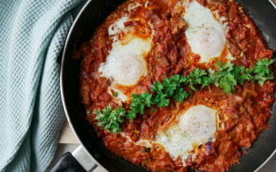 Shakshuka –  Posjert egg i spicy tomatsaus